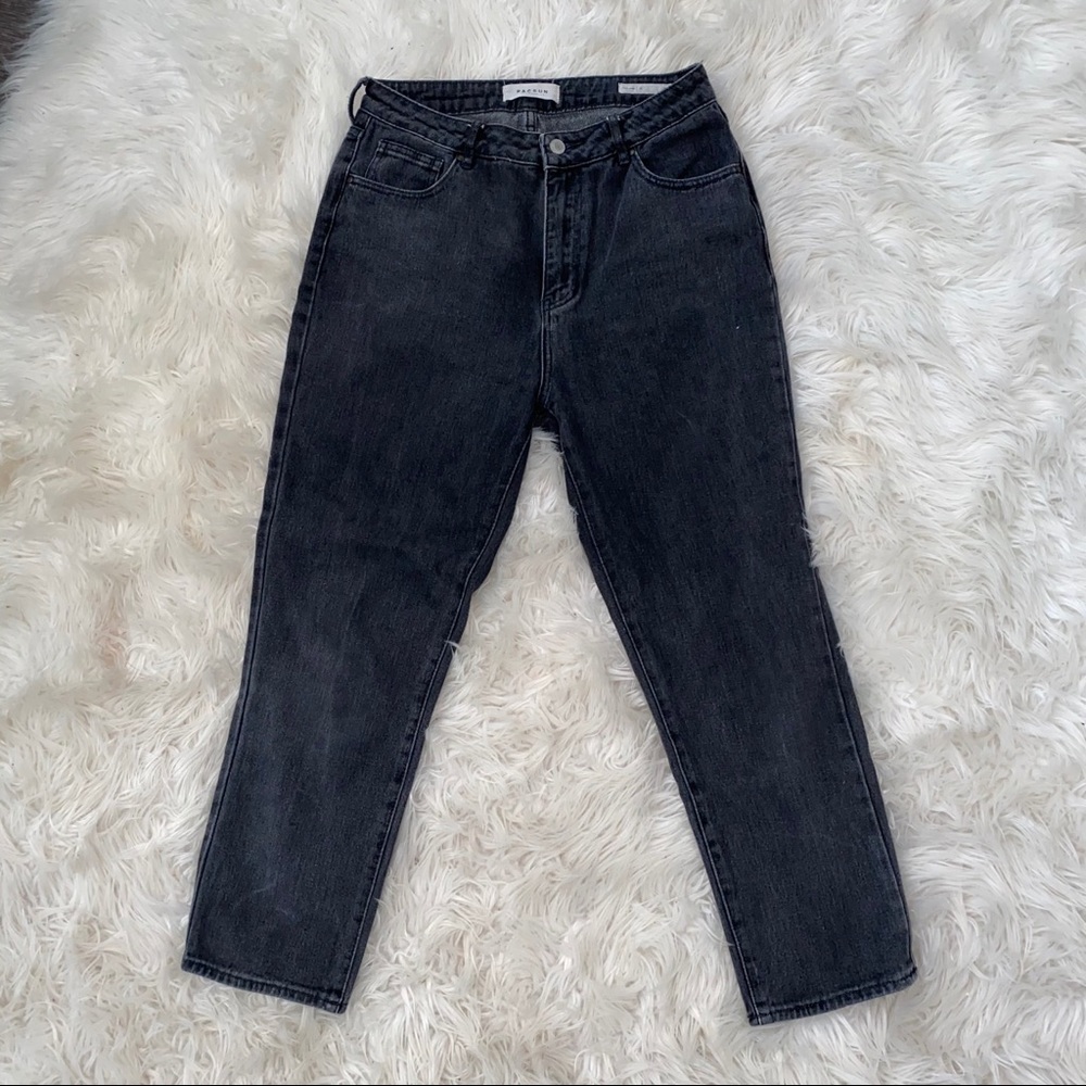 PACSUN HIGH WAISTED MOM JEANS